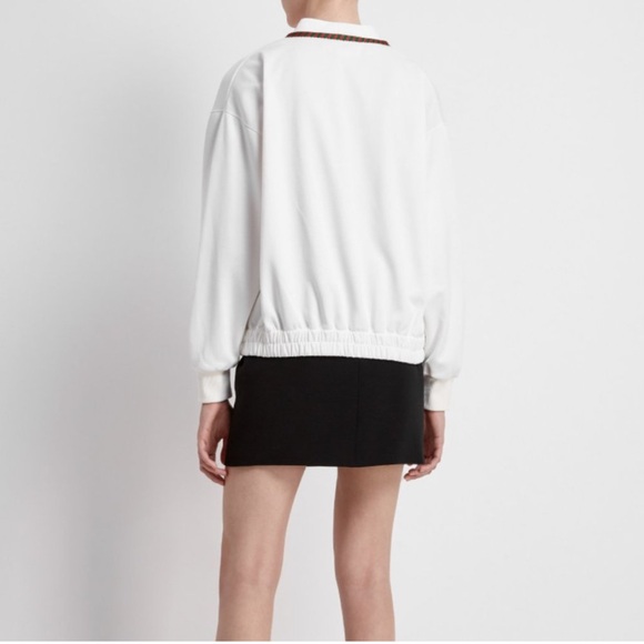 NWT Gucci GG Technical Jersey Cardigan in White - Picture 4 of 16